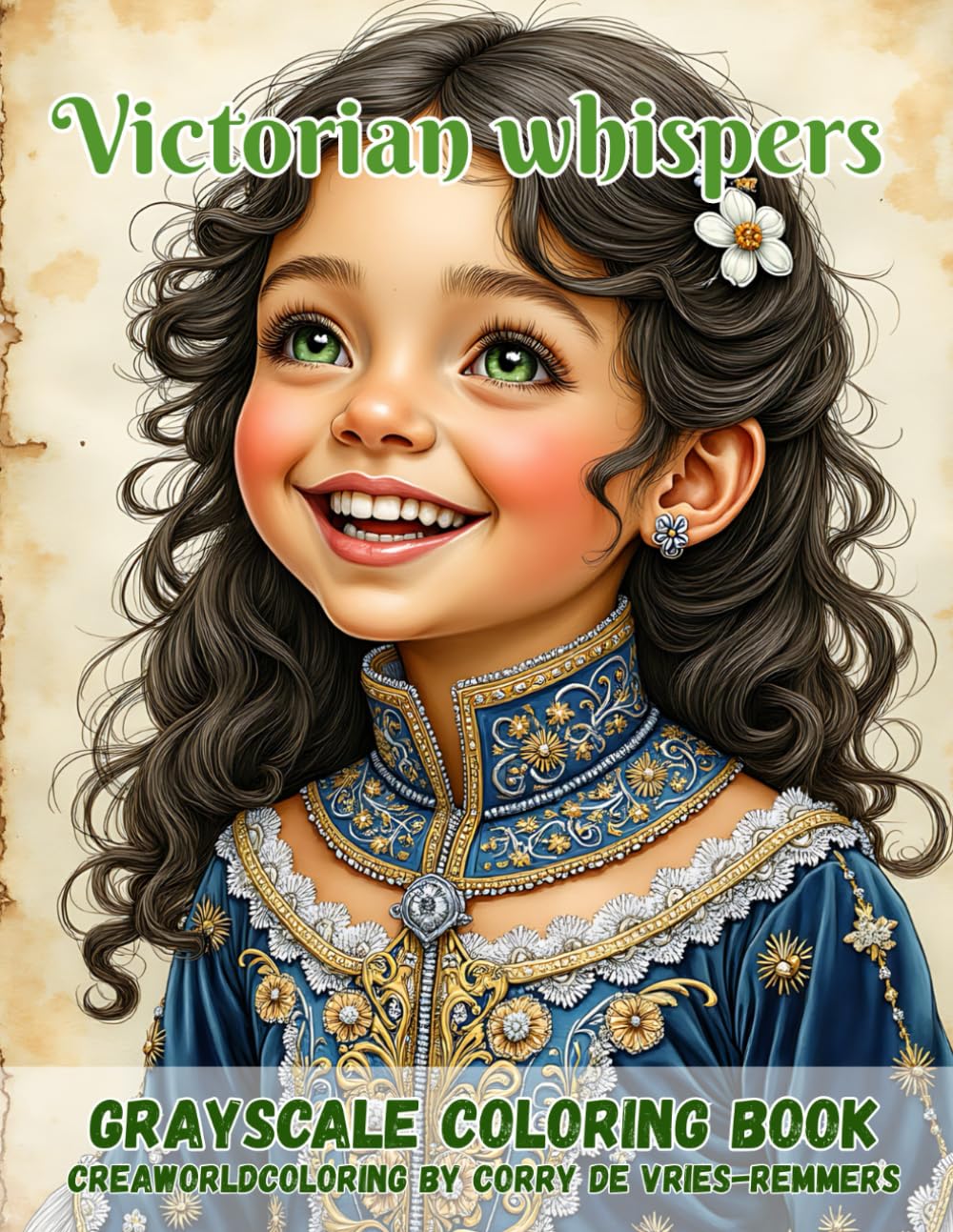 Victorian Whispers: Charming Vintage Portraits to Color with Whimsical, Funny Characters
