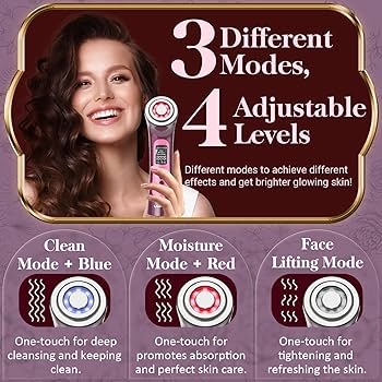 Amazon.com: UUPAS Smart Photon Micro-Current LED Red Blue