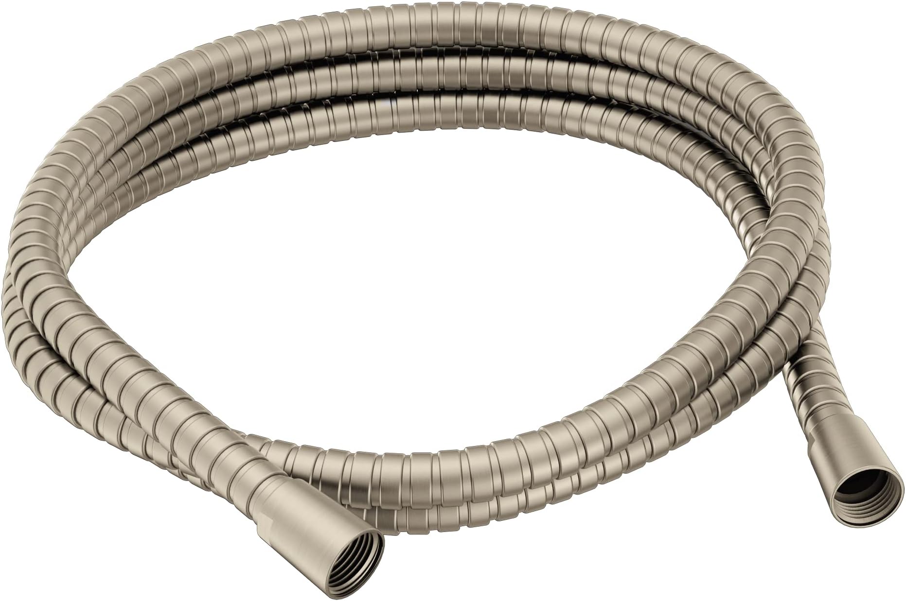 Moen Brushed Nickel Replacement Metal Hose Kit for Handheld Shower, 155748BN