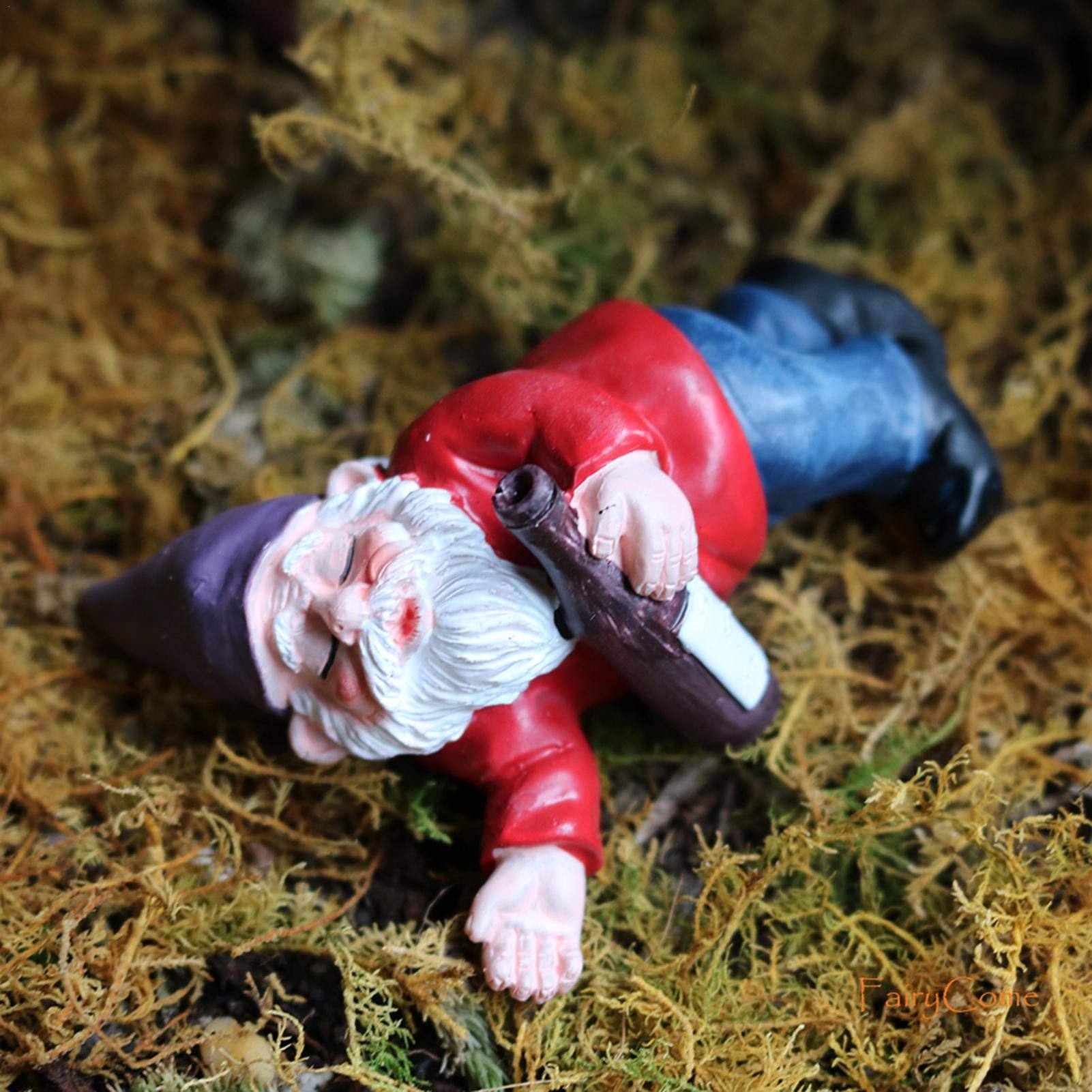 Stronrive 2 Garden Ornaments Outdoor, Funny Lawn Statue Cold Cast Resin Hand Painted Gnomes Garden Decorations For Outdoor Indoor Lawn Patio Yard