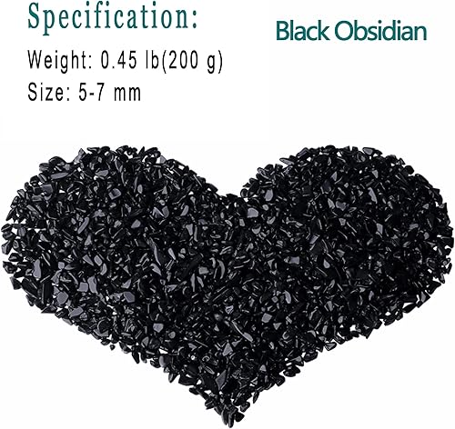 Miniatura 2 de MAIBAOTA Chips de cristal natural a granel, pequeñas piedras pulidas trituradas, piezas de cuarzo de cristal triturado, piedras decorativas