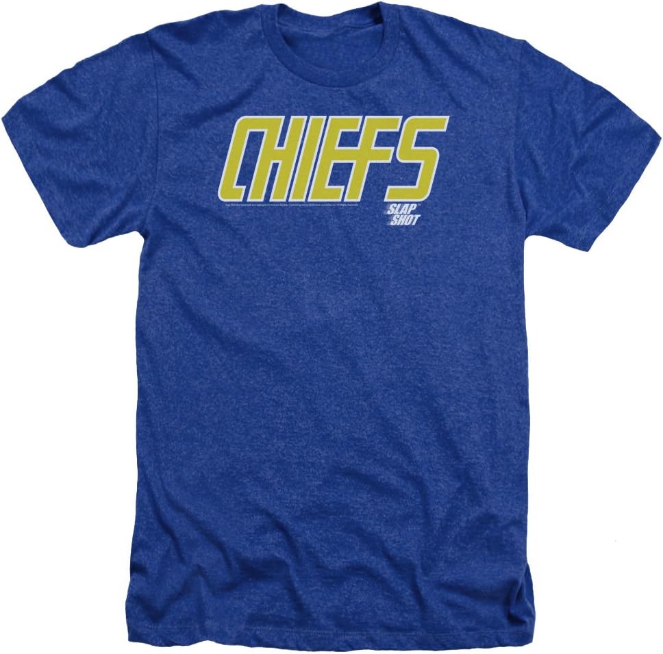 Slap Shot Men's Chiefs Logo T-Shirt Royal