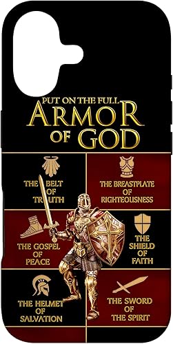 Warrior of God Put On The Full Armor of God Funda para iPhone 17