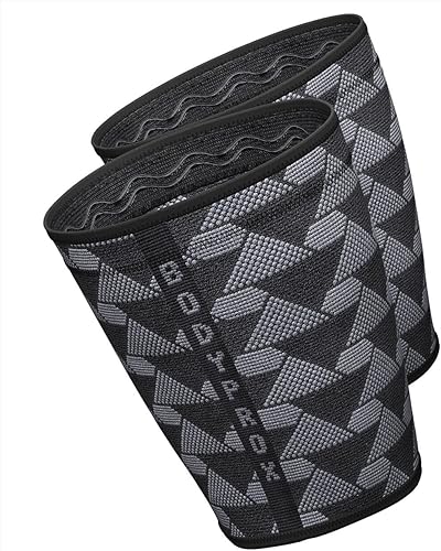 Manga de compresión para muslos (1 par), manga de compresión de isquiotibiales para hombres y mujeres