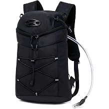 Lightweight Insulated Backpack with 2L or 3L Water Bladder Bag Daypack for Hiking Trail Running Cycling Race Marathon for Women Men