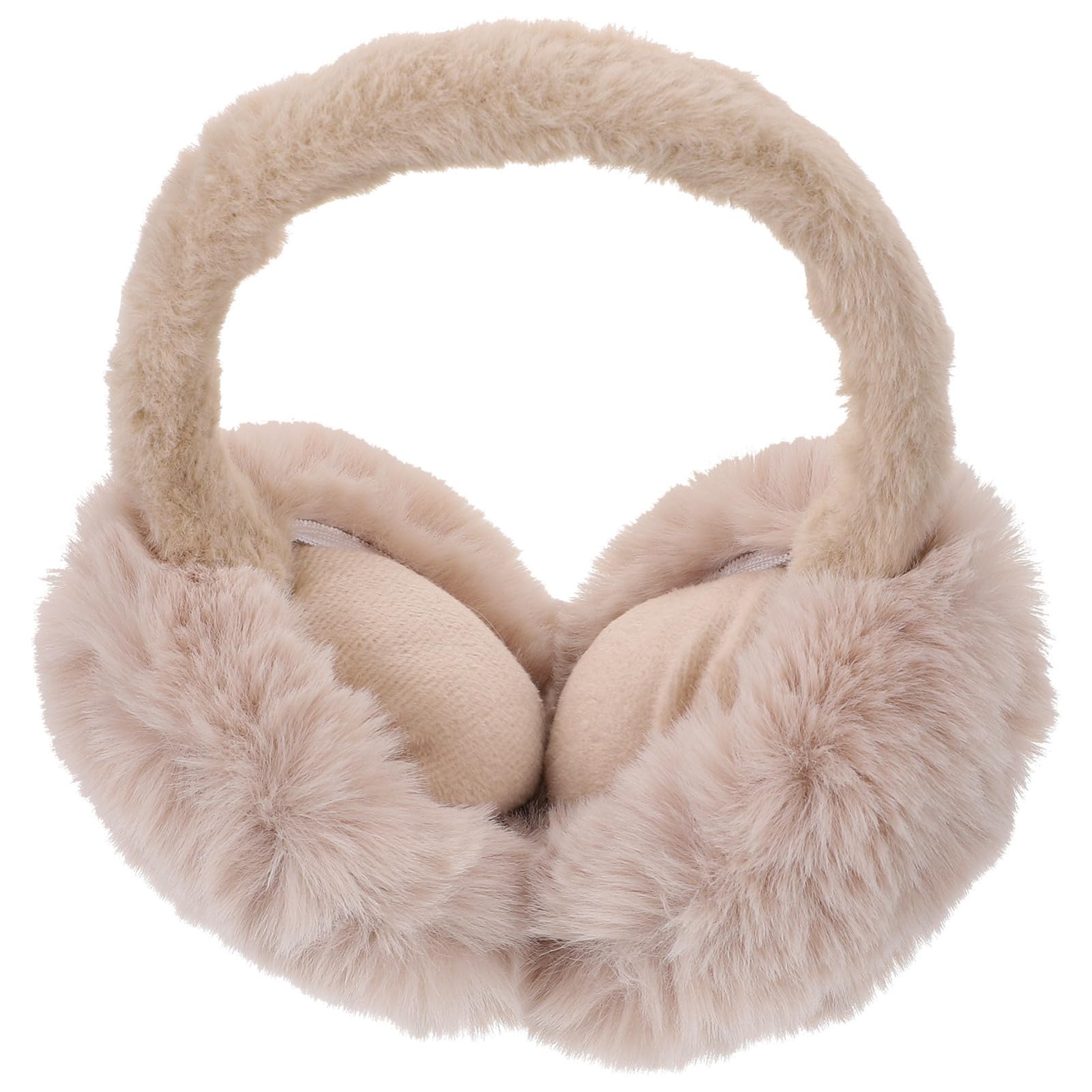 Beaupretty Warm Plush Earmuff Headband for Winter Cozy Protective Ear Warmers for Women for Outdoor Activities Like Skiing and Snowboarding