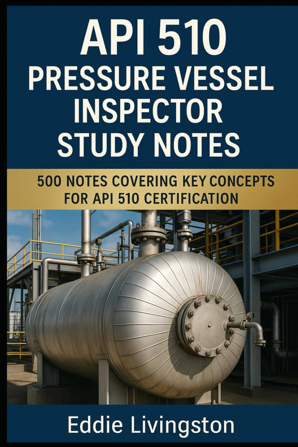 API 510 Pressure Vessel Inspector Study Notes: 500 notes covering key concepts for API 510 certification