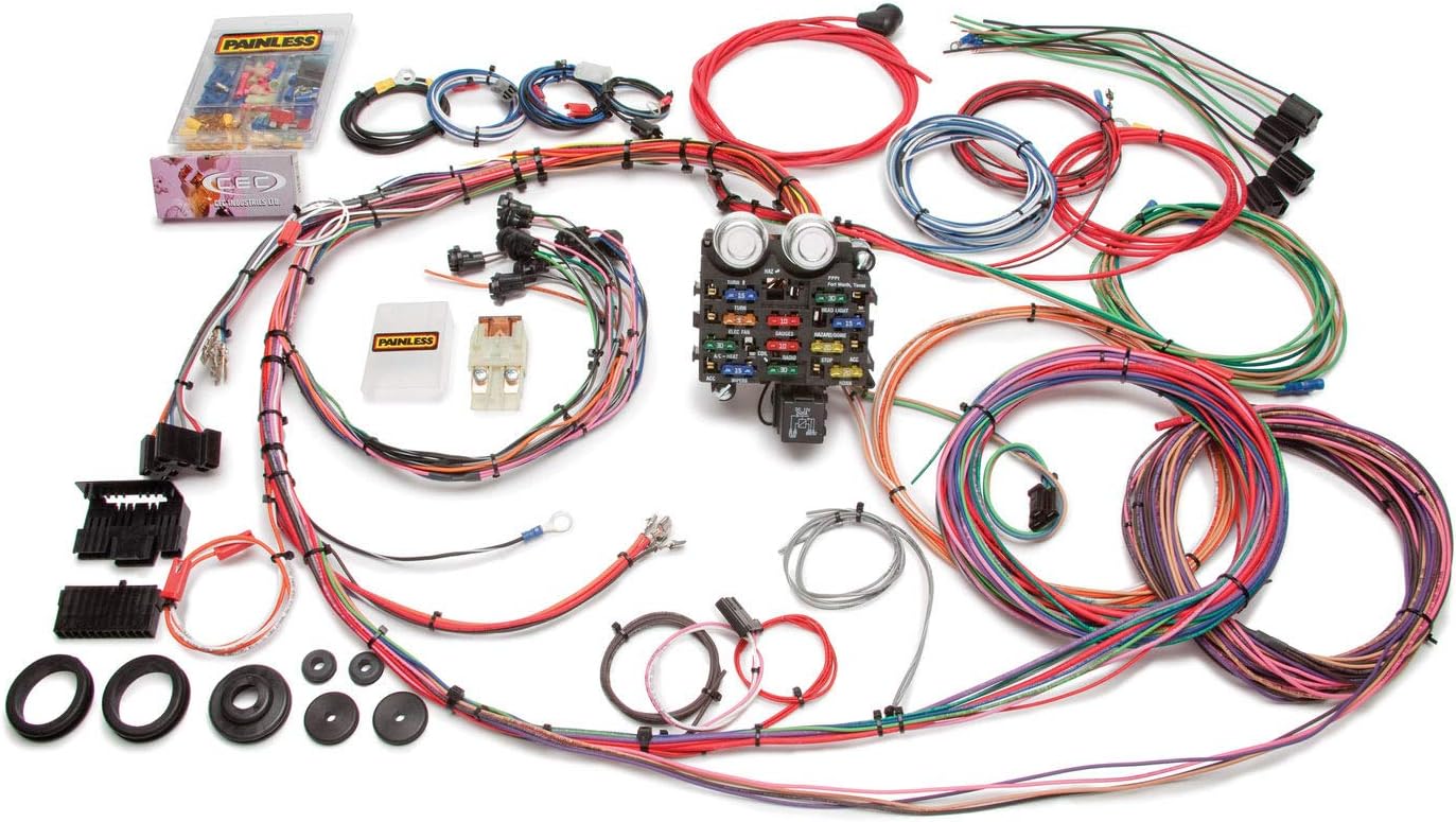 Painless Performance 10112 Classic Customizable GM Pickup Harness (1963-1966) - 19 Circuits