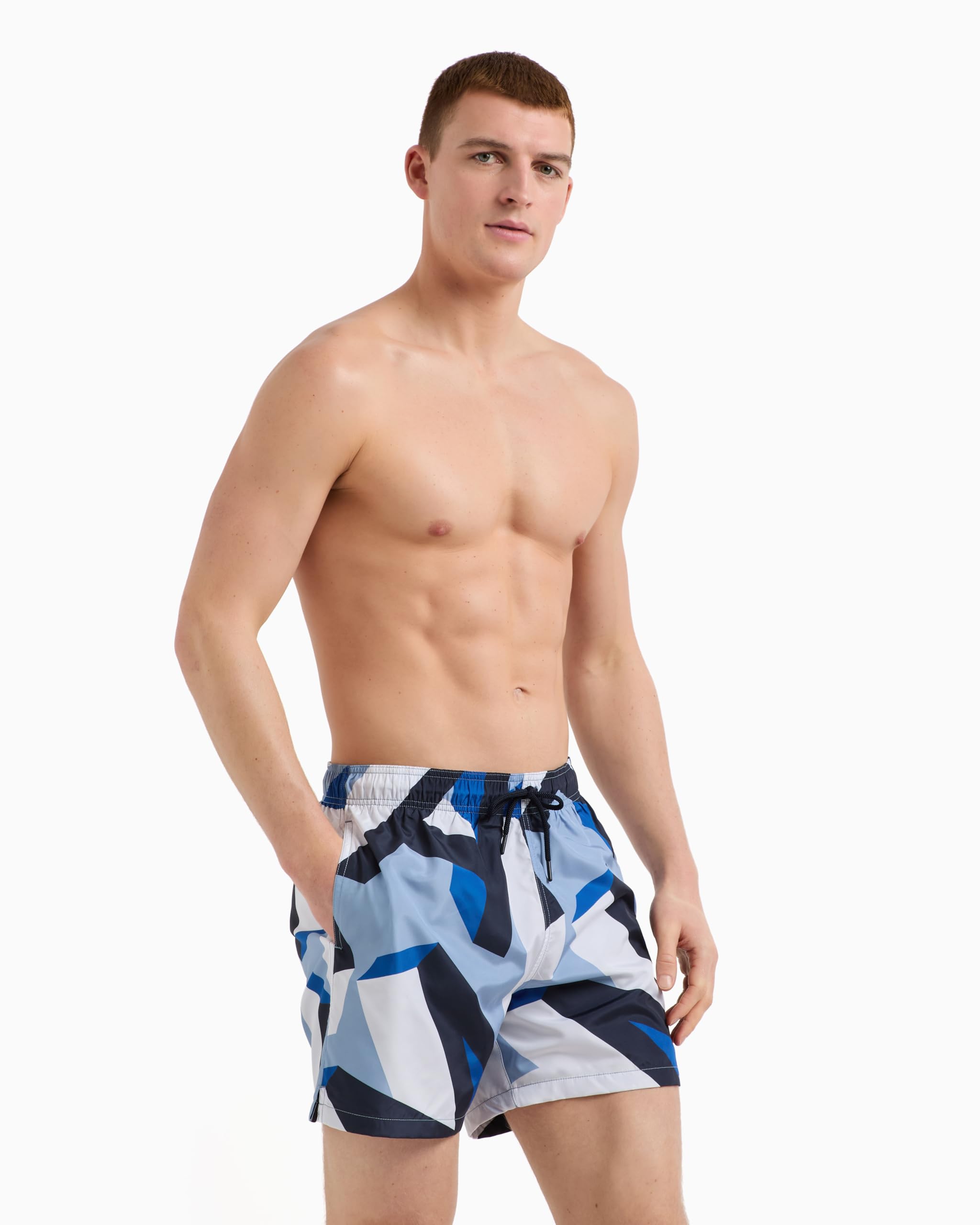 Emporio Armani Mid Boxer Costume a Pantaloncino Uomo (Pacco da 1)