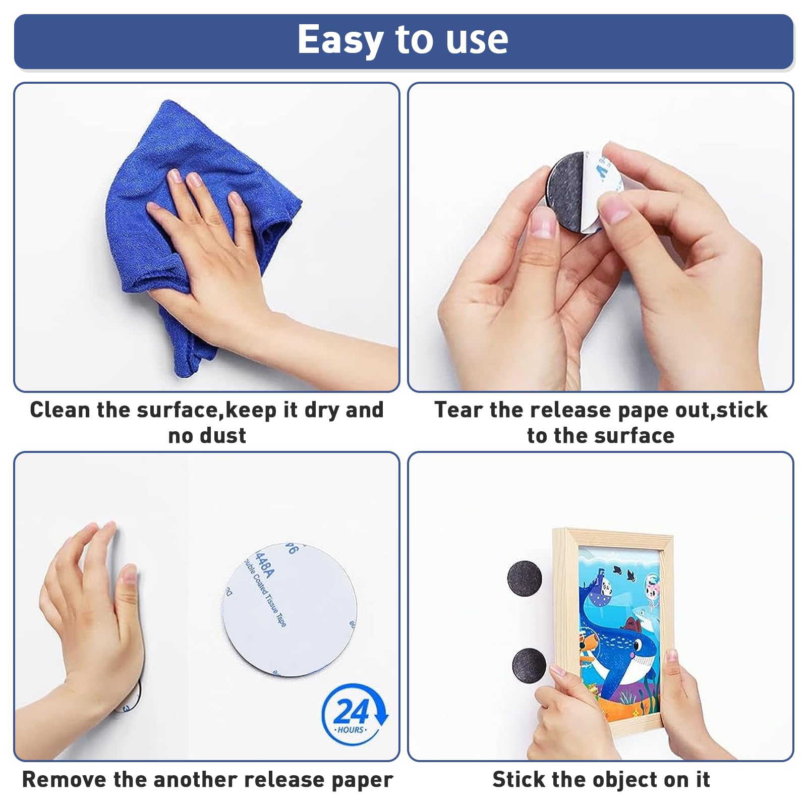 120 Punti Adesivi 3M Biadesivi - Schiuma Spessa 3mm Per Pareti, Vetro, Metallo | Extra Forti - Foto 7