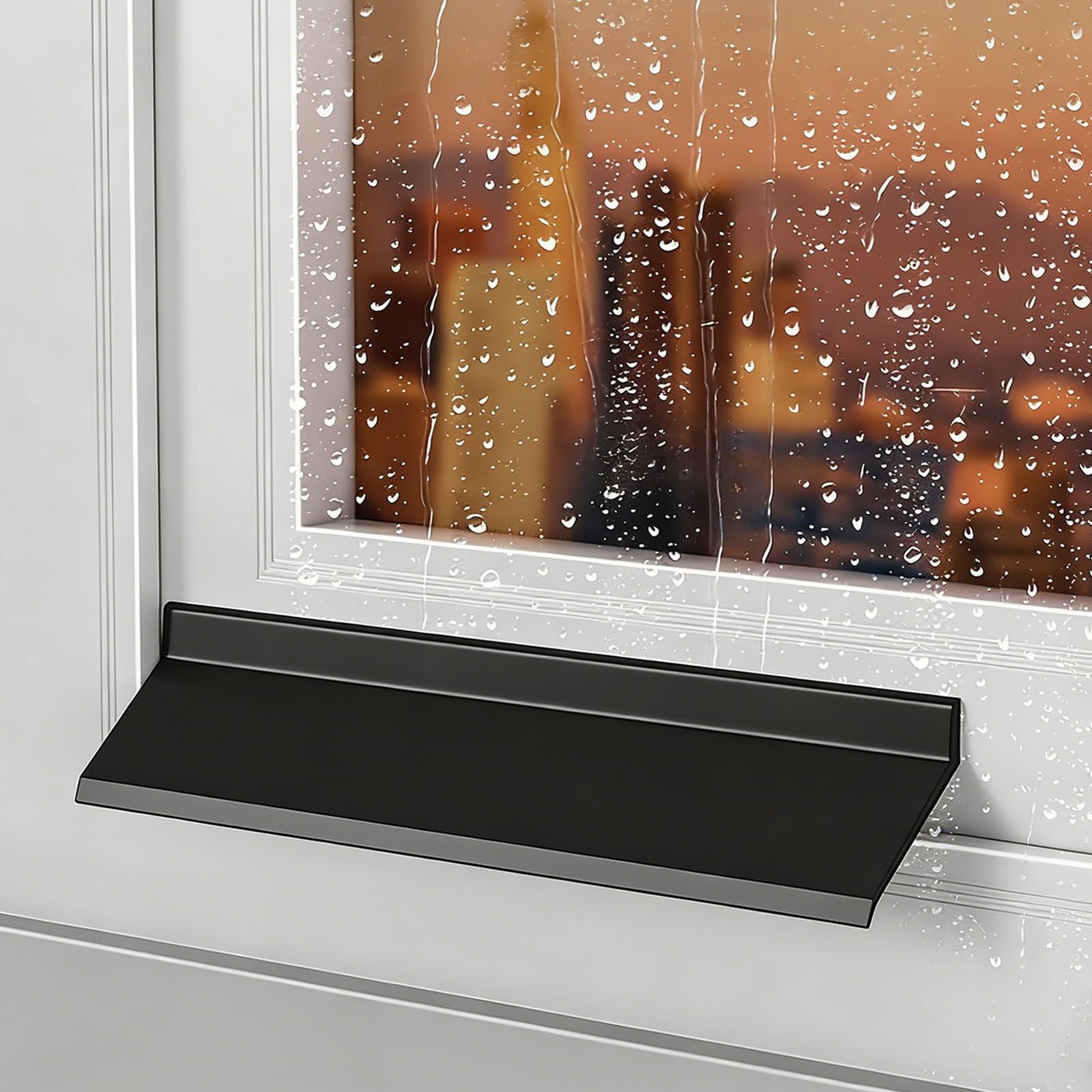 Burletes de goma para ventanas que protegen tu salón del agua de lluvia