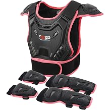 Kids Armor Vest Suit for Dirt Bike, Back Chest Protector for Motocross ATV ,Youth Extreme Sports Protective Gear