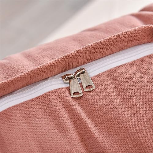 Miniatura 5 de Almohada de cabecera tamaño matrimonial con correas y cremallera de metal doble, almohada grande para sentarse para ver la televisión, juegos o