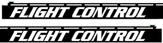 Shotgun Barrel Decal - Flight Control - SBD021 (White)