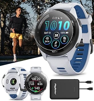 Amazon.com: PlayBetter Garmin Forerunner 265 (Whitestone/Tidal