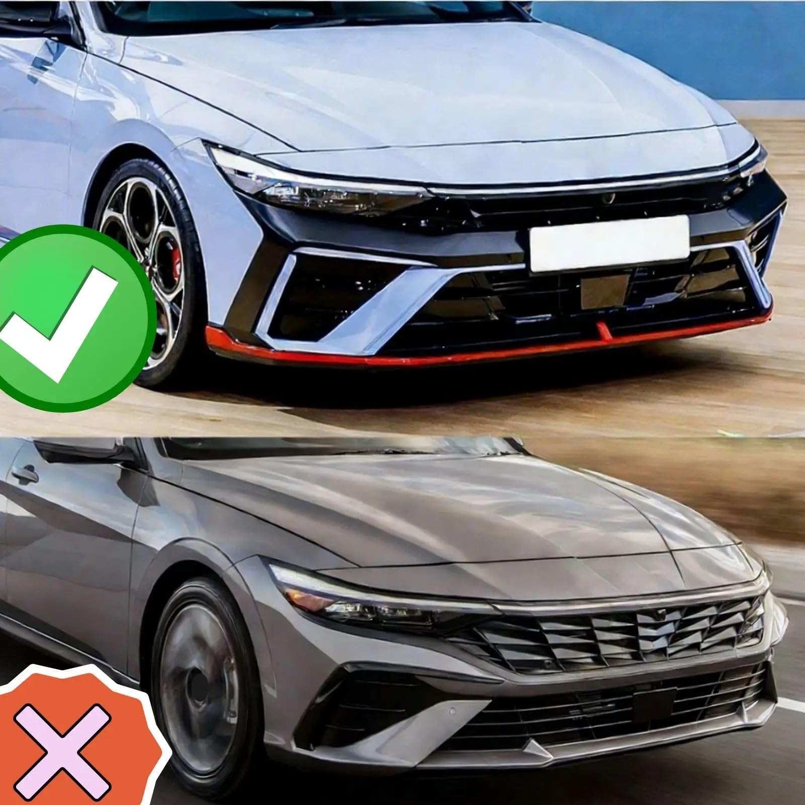 Do Hyundai Elantra N-Line 2024-2026 Przedni zderzak