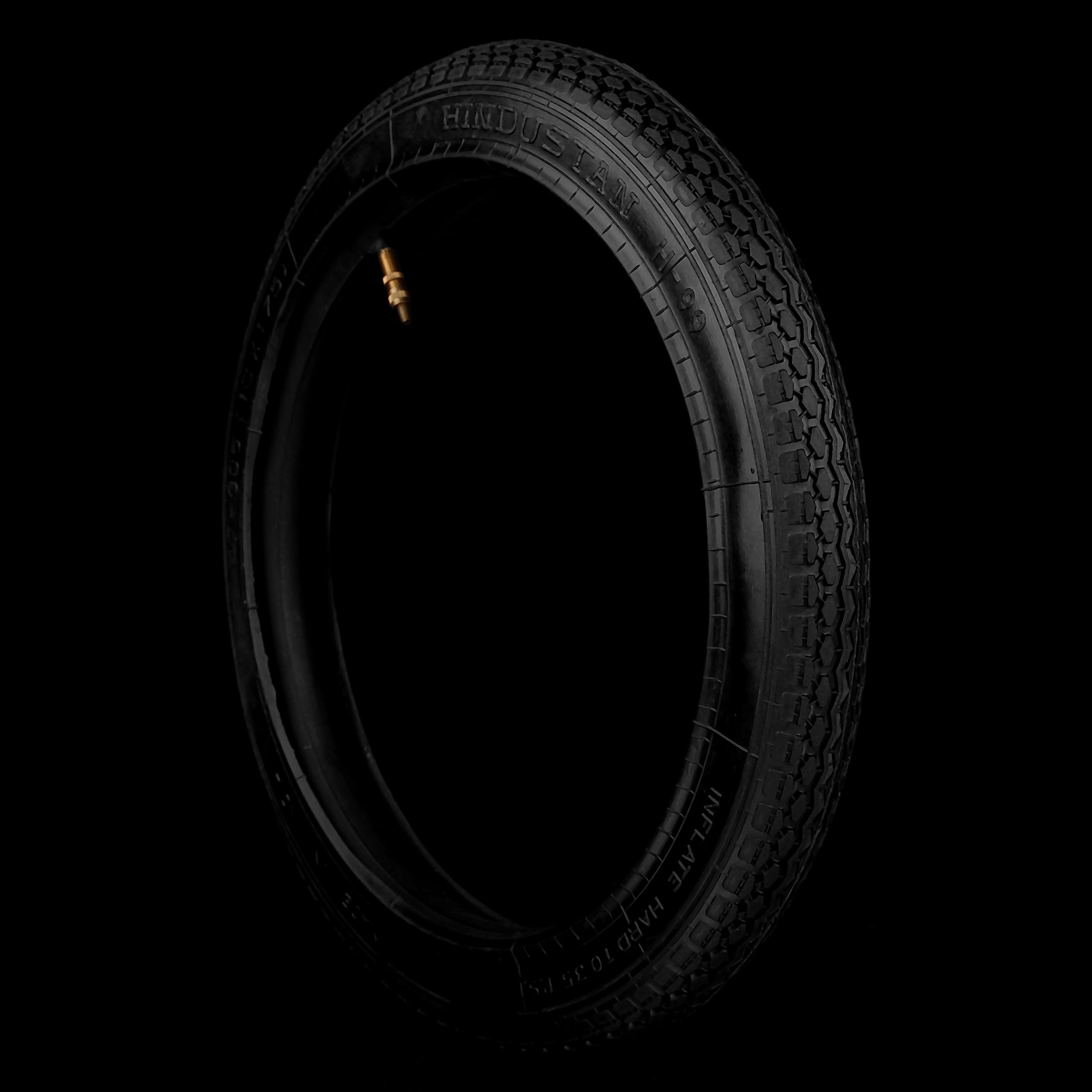 Hindustan Tyres 16x1 75 H 99 Bicycle Cycletyre Light Weight