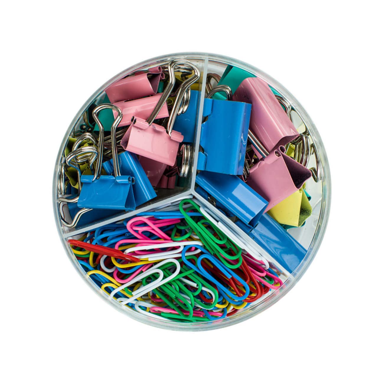 1 Set of Binder Clips and Paper Clips, Files Multi-Function Invoice Clasps Home Document Assorted Sizes for Office and School Organization