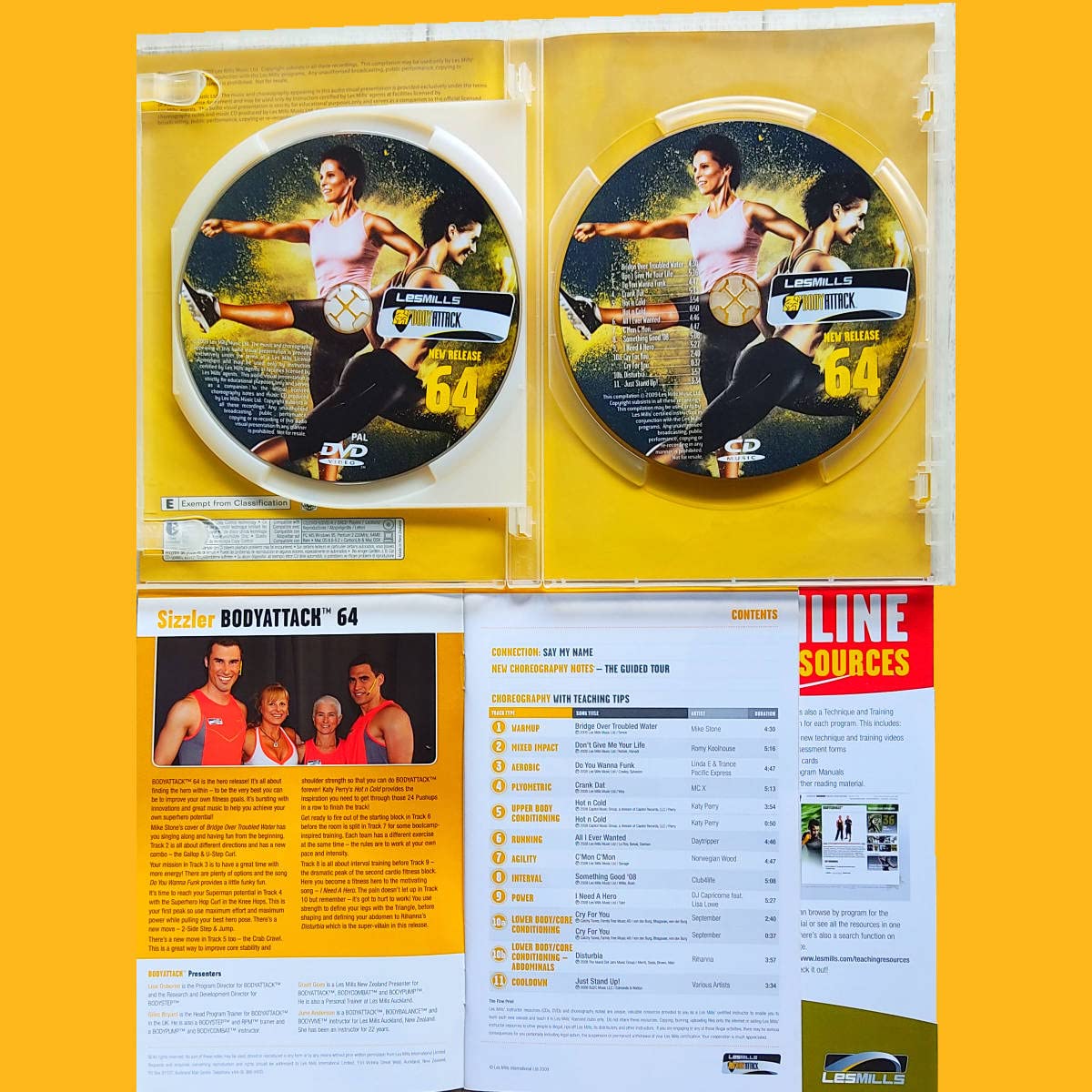 レズミルズ　ボディアタック　DVD Amazon.co.jp: ボディアタック 60 CD DVD LESMILLS BODYATTACK