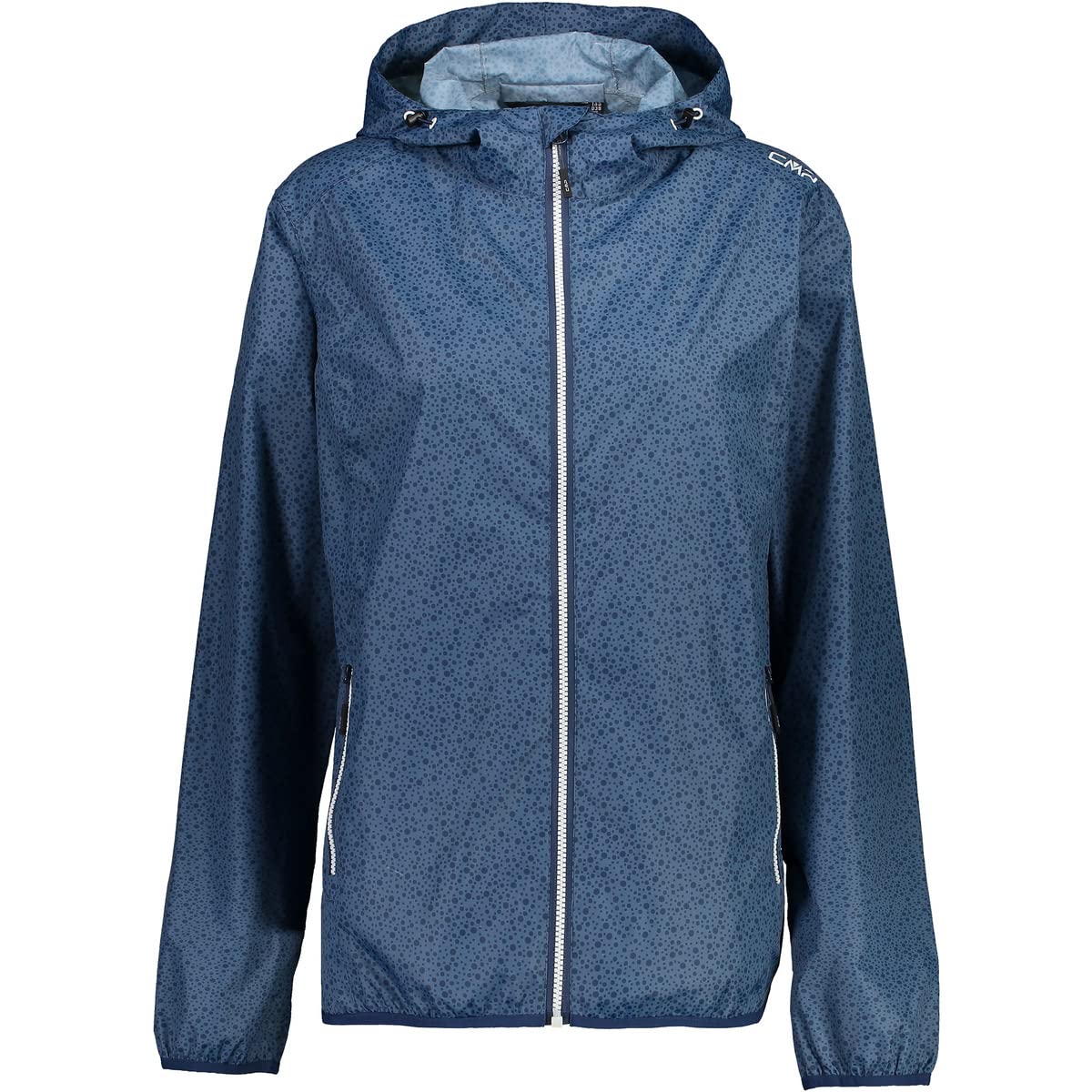 Cmp Women's Bleu Waterproof Hooded Jacket