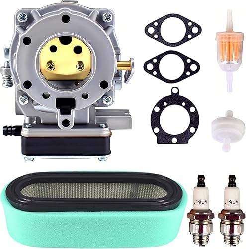 693480 Carburador con juntas de bomba de combustible, kit de filtro de aire para motor Briggs & Stratton 17.0 18.5 19.5 20 21HP BS para Craftsman 693480 Carburador con juntas de bomba de combustible, kit de filtro de aire para motor Briggs & Stratton 17.0 18.5 19.5 20 21HP BS para Craftsman