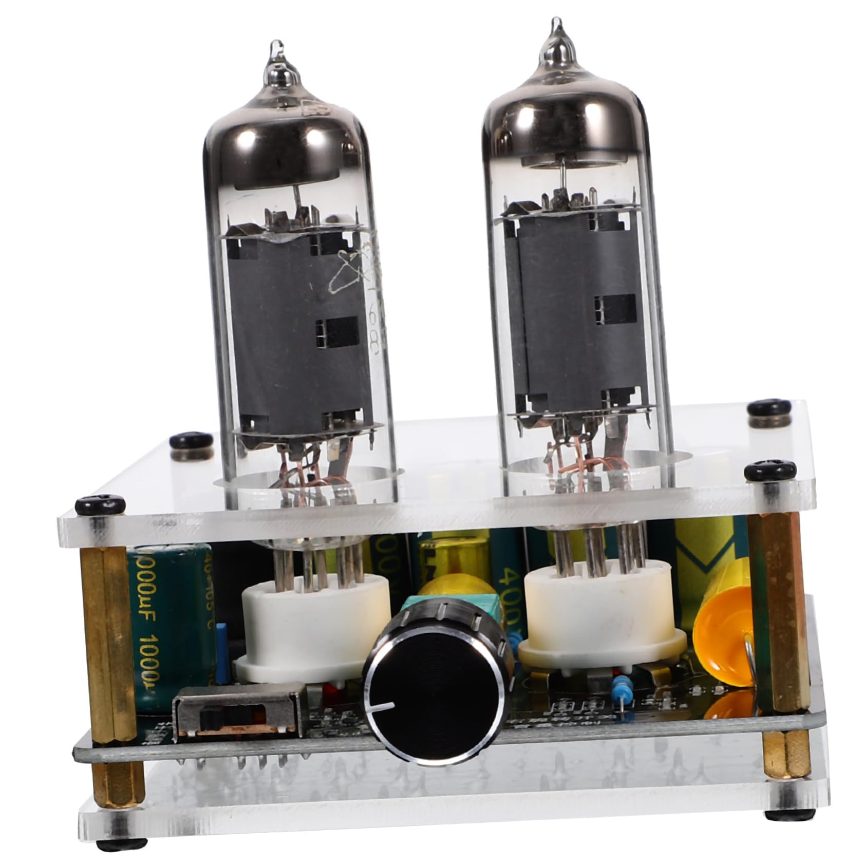 Uonlytech Vacuum Tube Preamplifier Board for Home Theater -fi Stereo Preamp Elegant Design Compatible to Audio
