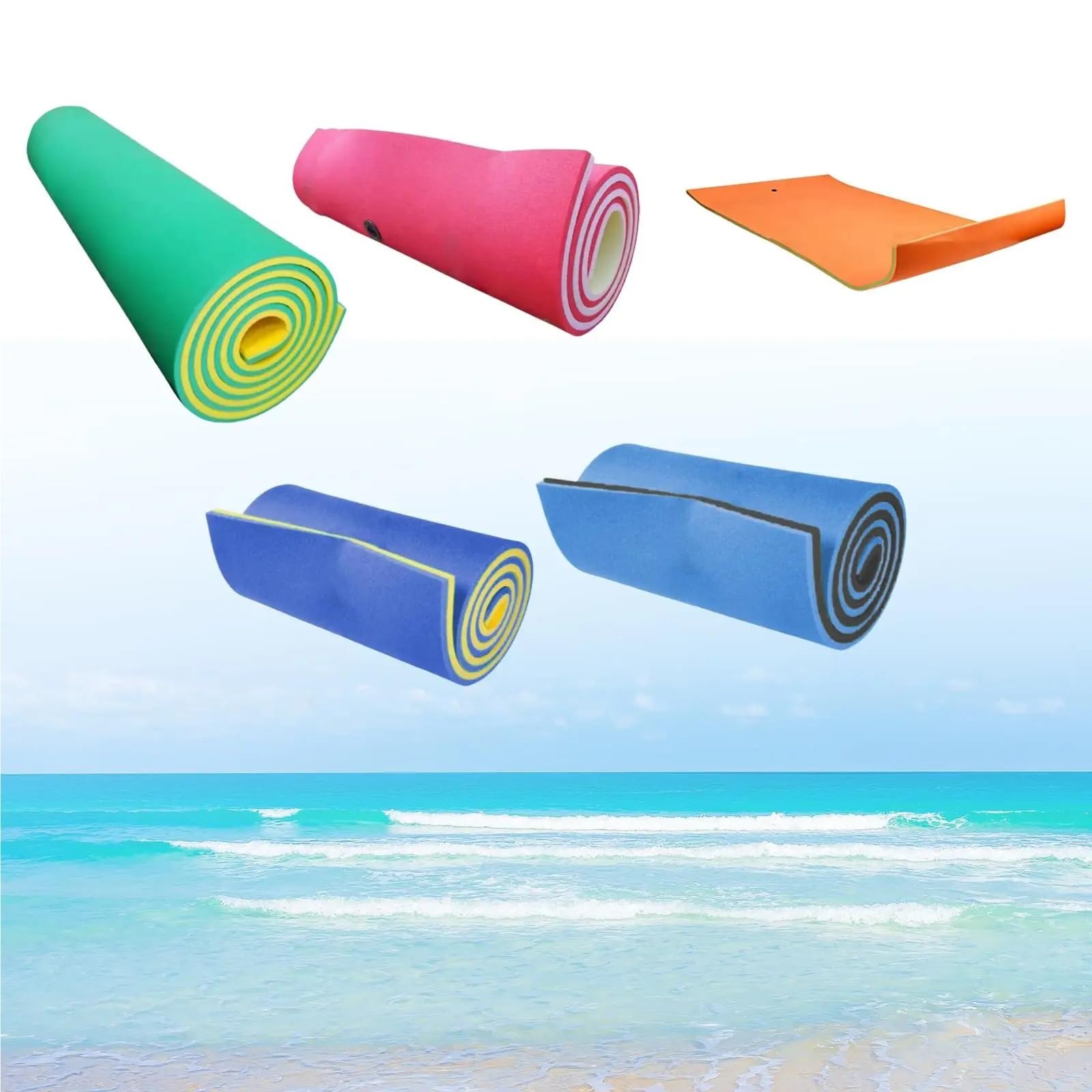 tappeto galleggiante Tappetino galleggiante in schiuma for piscina estiva, 180 cm x 55 2