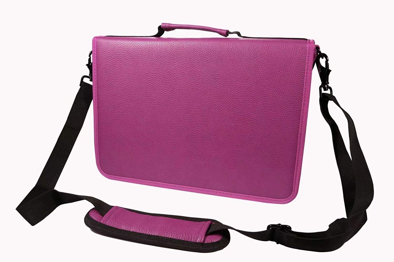 160 slots Astuccio Matite Grande in Pelle Astuccio Scuola Cancelleria Borsa per Matite Colorate Portamatite per Studenti e Artisti(Viola)