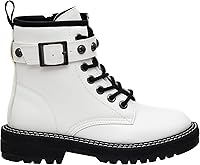 Vista 2 de Dunes Cisco Stud - Botas con cordones y espuma viscoelástica para mujer