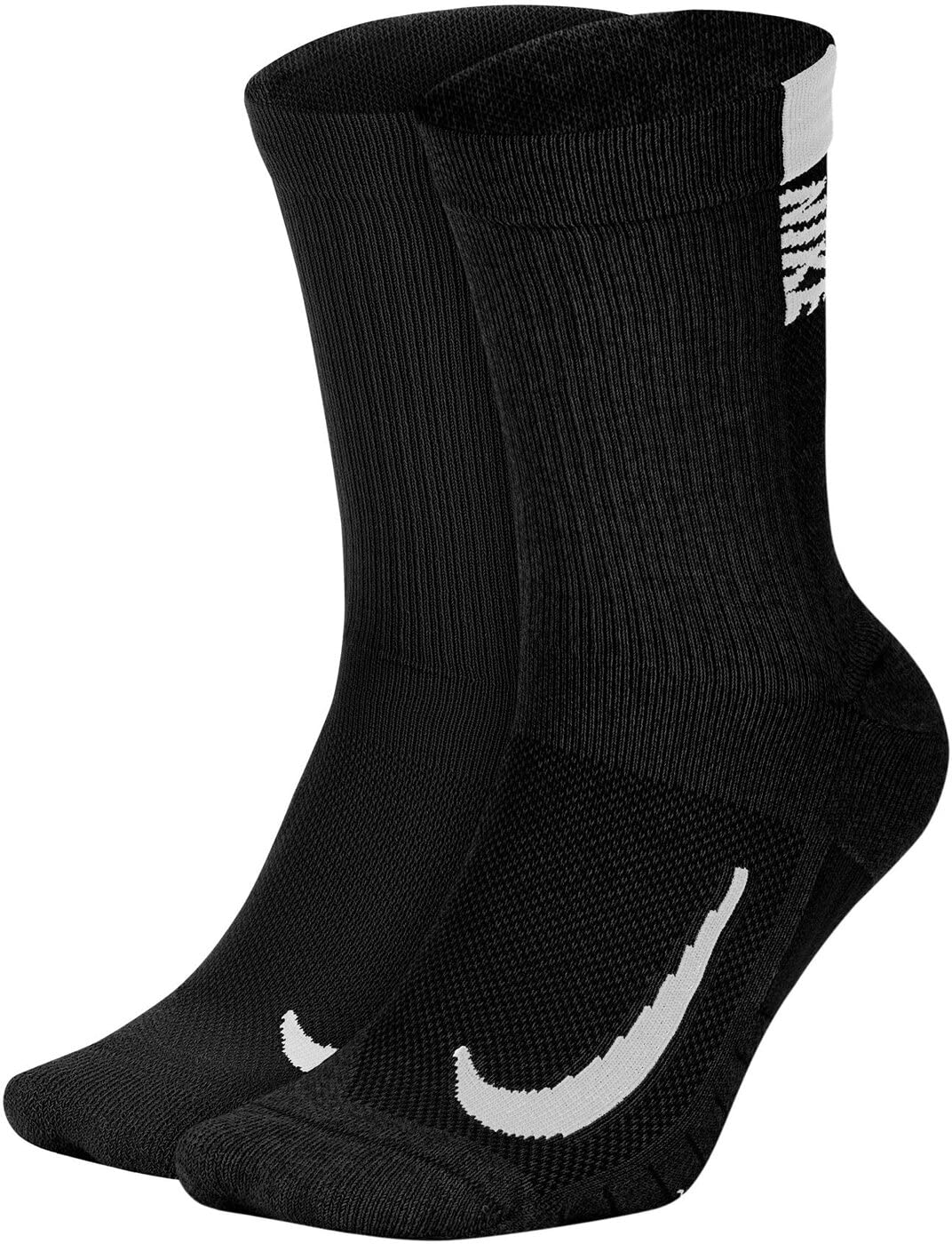 Nike SX7557-010 Multiplier Socks Unisex Adult black/white Size S