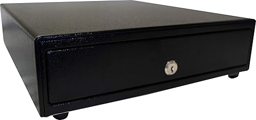 Star Micronics CD4-1416 - Mini cajón para efectivo con 2 ranuras para medios y cable incluido (14 x 16 pulgadas), color negro