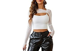 Captivating White Festival Top