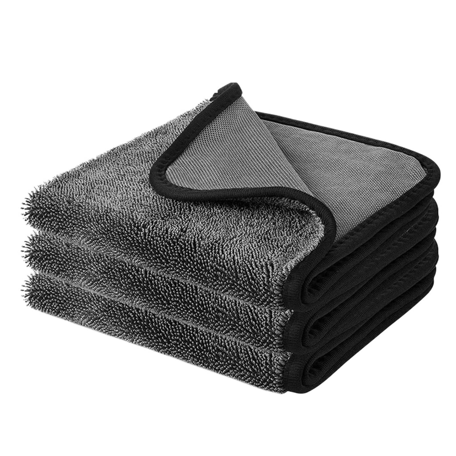 1-10 Uds. 40X40/60cm Toallas de Microfibra Suministros de Limpieza de Cocina for Coche(40x40cm-3Pcs)