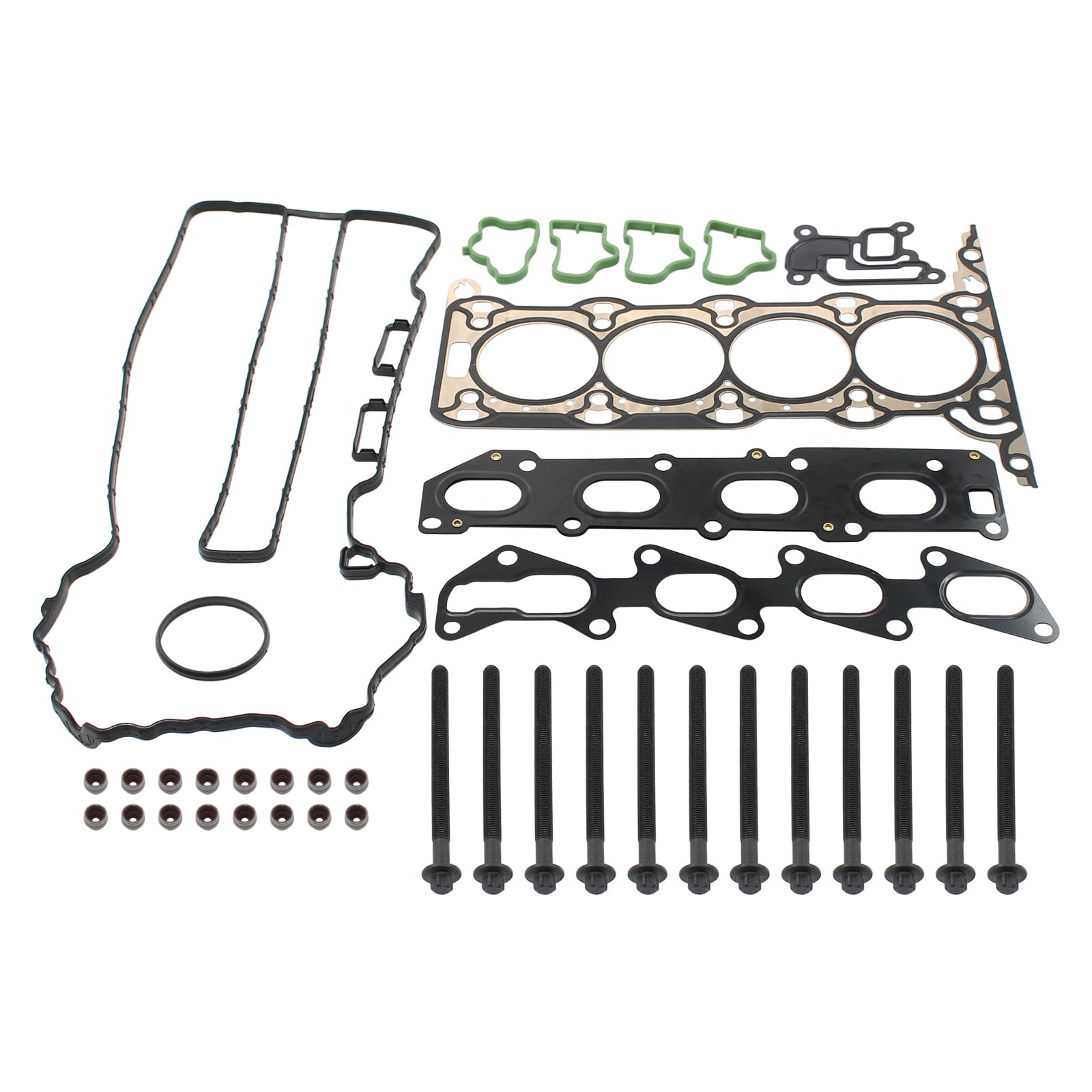 Set di Bulloni per Guarnizione Testa Cilindri Motore per Opel Vauxhall Agila Meriva A Astra G Astravan H Combo Corsa Corsavan C D Tigra Suzuki Wagon R 1.2 1.4 dal 2000 in poi