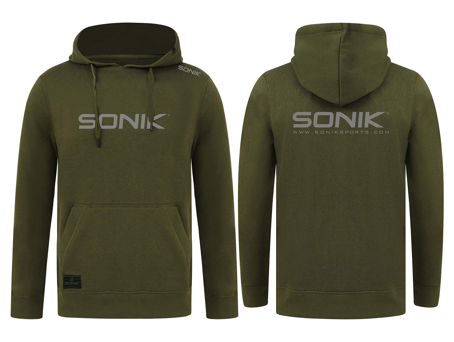 Sonik Green Core Hoodie (Medium)
