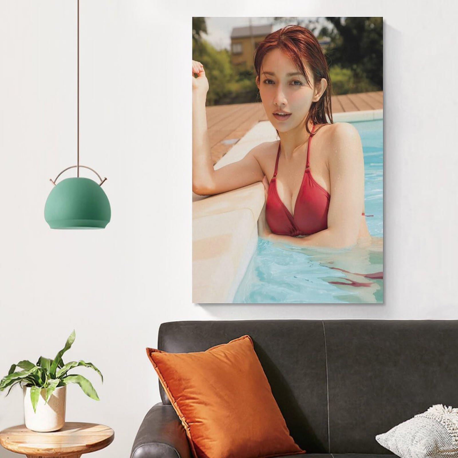 Amazon.co.jp: 後藤真希グラビア水着画像写真ポスター210 キャンバス