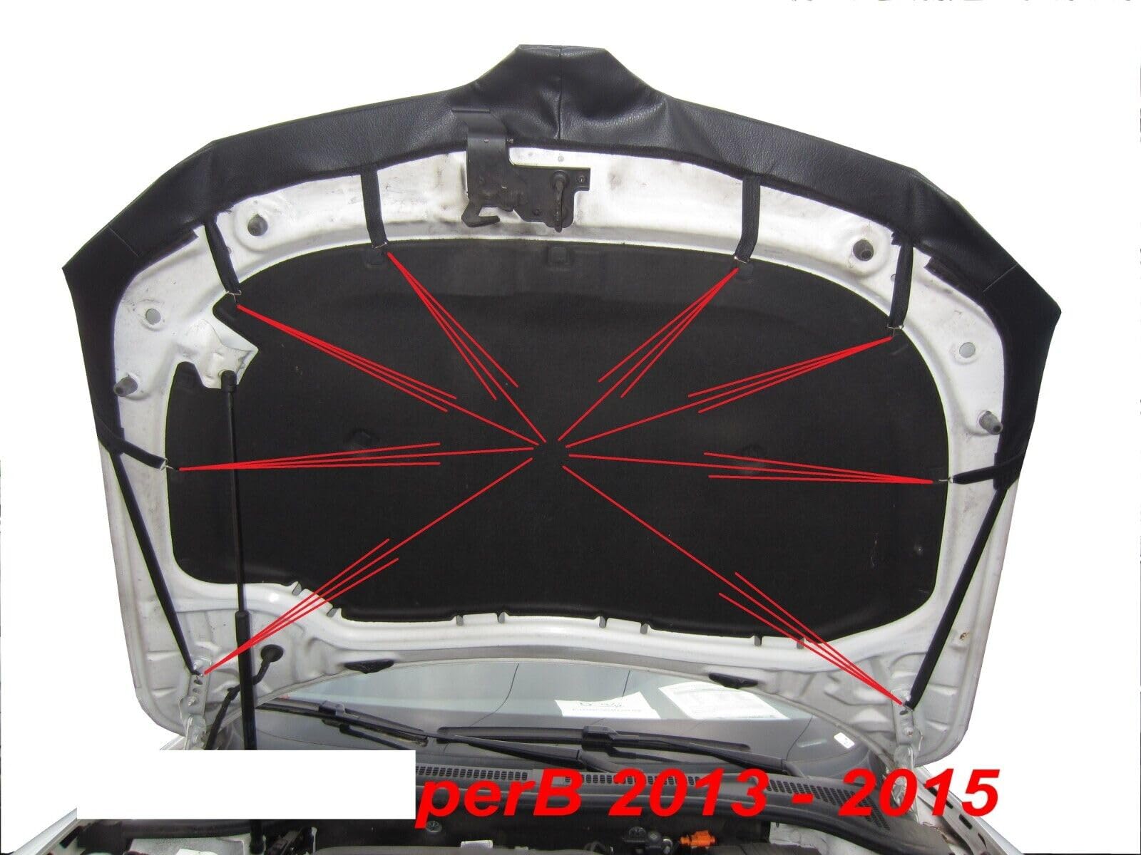 Auto Bra Carbon Optik Für Skoda Octavia 3 (2012-2016) - Steinschlagschutz Motorhaube