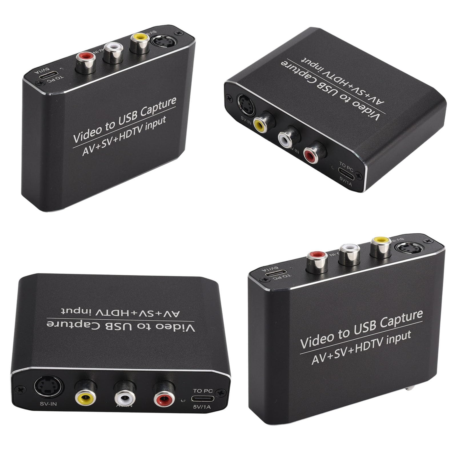 AV/S-VIDEO/HDMI rejestrator wideo Grabber USB 3.0 urządzenie do przechwytywania gier urządzenie do przechwytywania wideo do kamery laptopa PC gry na żywo nagrywanie