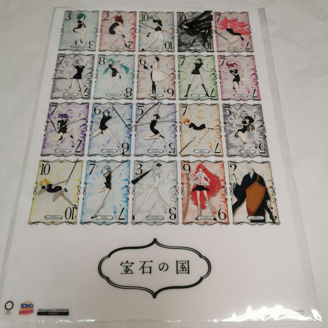 Amazon.co.jp: 宝石の国 クリアポスター : おもちゃ