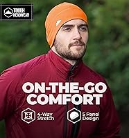 Vista 33 de Tough Headwear Skull Cap for Men-Motorcycle Head Cap,Sweat Caps for Men, Skull Cap Helmet Liner,Running Beanie Parent