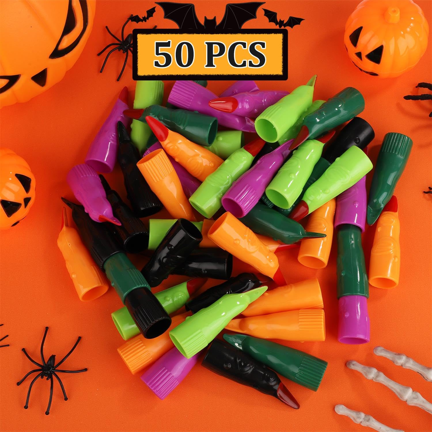 50pcs Halloween Witch Fingers - Image 3
