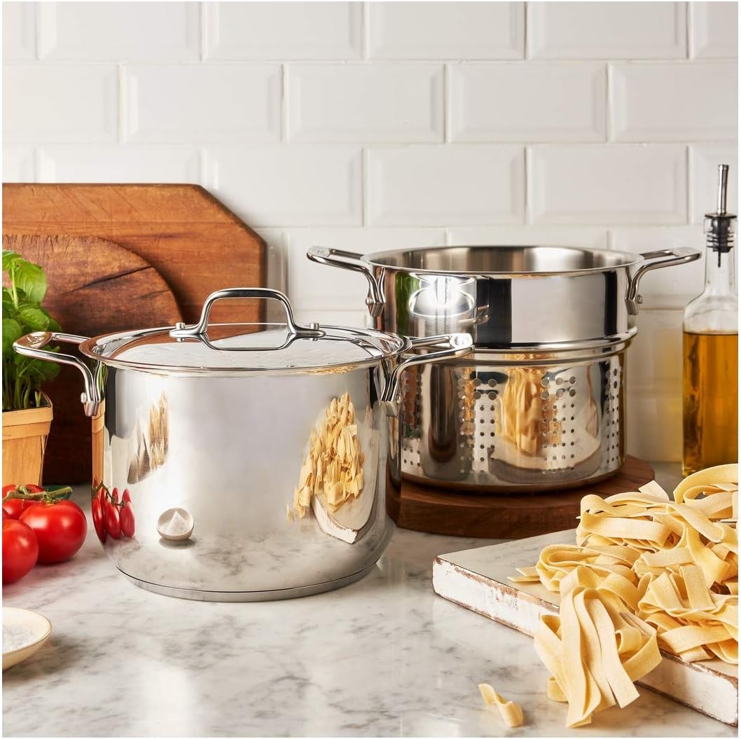 All Clad E414S6 Stainless Cookware 6 Quart Image