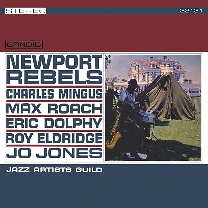 NEWPORT REBELS (Vinil Preto, 180g) por Jazz Artist Guild, capa do álbum