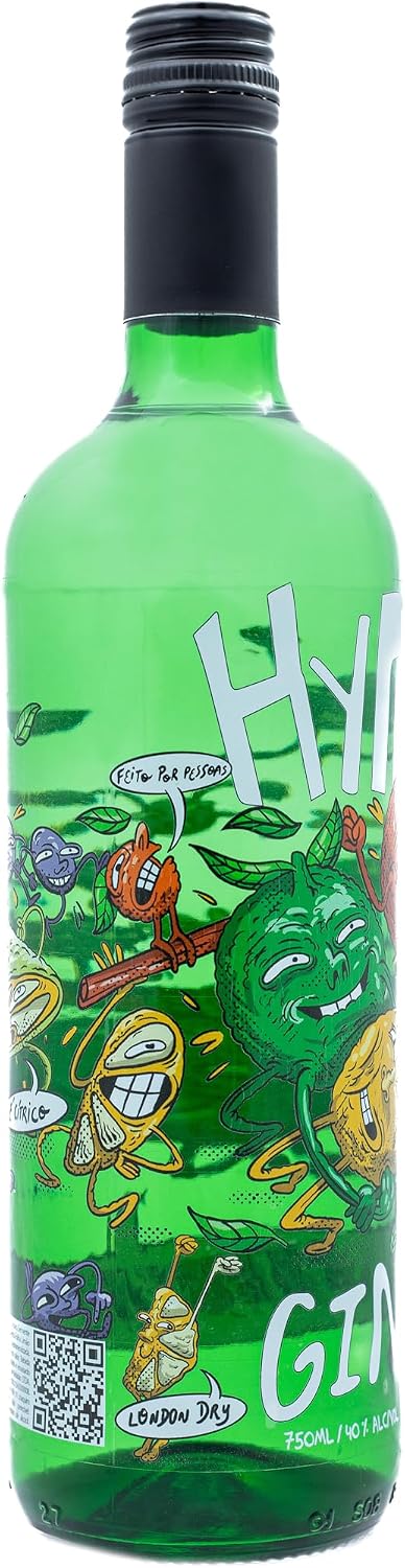 HYPE - London Dry Gin 750ml | Estilo Clássico com Toque Cítrico, Zero Extrato Artificial - Ouro no Mondial de Bruxelles - Sabor que é Puro Hype - Qualidade e Preço Justo HYPE - London Dry Gin 750ml | Estilo Clássico com Toque Cítrico, Zero Extrato Artificial - Ouro no Mondial de Bruxelles - Sabor que é Puro Hype - Qualidade e Preço Justo
