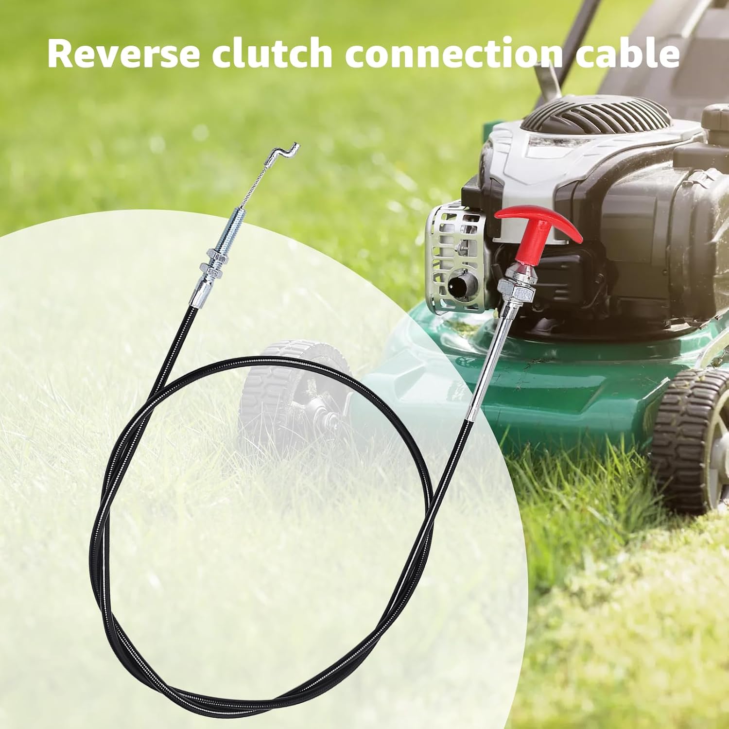 946-04058 GW-1916719 746-04058 Reverse Clutch Cont Cable Compatible with Troy-Bilt Yard Machines Troy-Bilt