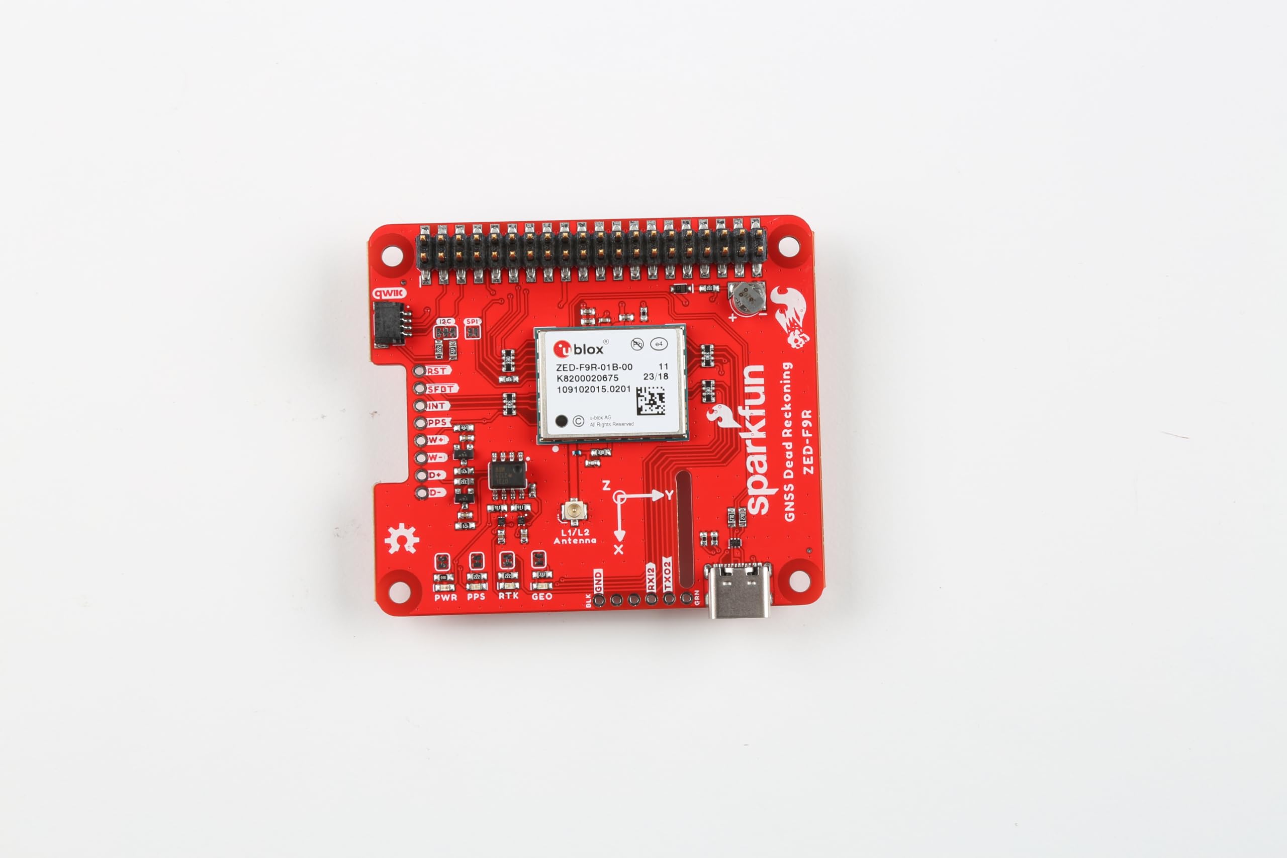 Amazon.com: SparkFun GPS-RTK Dead Reckoning pHAT for Raspberry Pi
