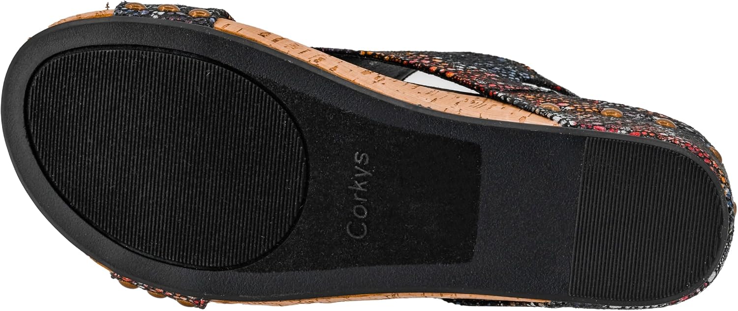 Corkys Footwear Volta Wedge - Chic Elegance Meets All-Year Comfort with a 2-Inch Cork Heel and Marshmallow Insole for Stylish Everyday Wear and All-Day Comfort