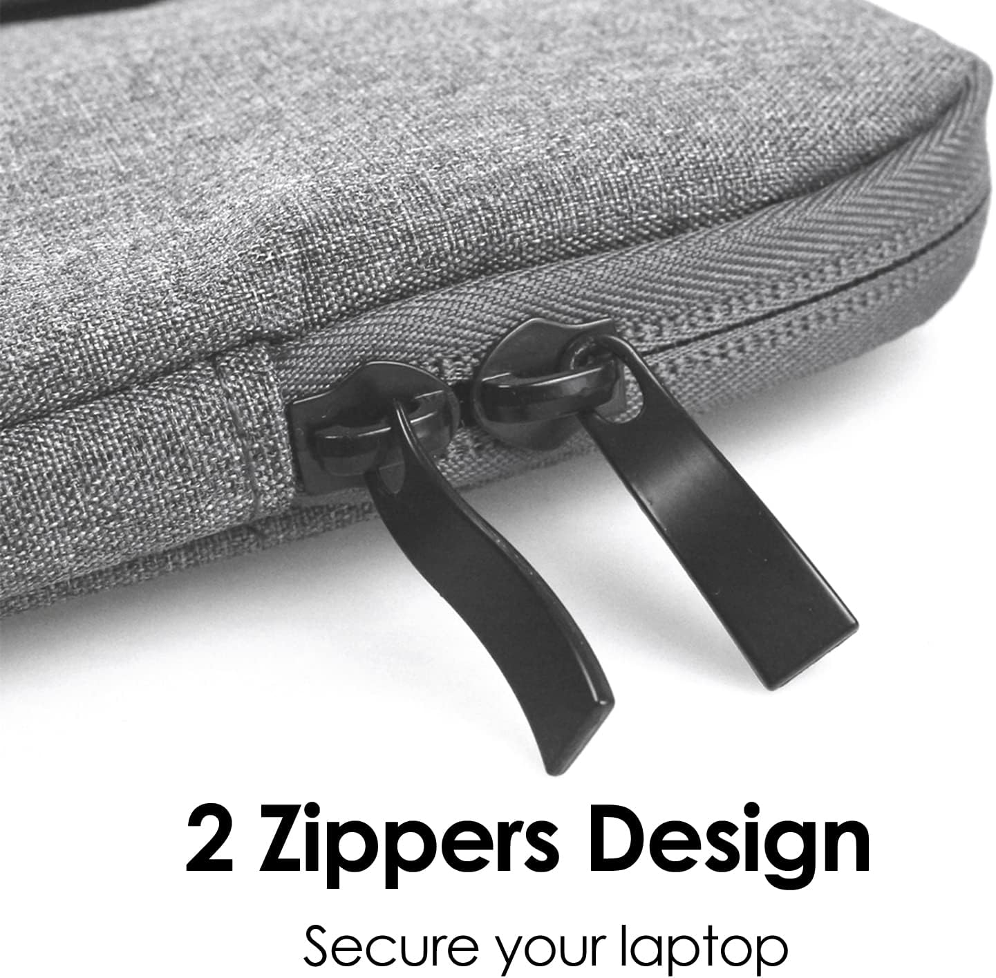 ProElife 12-Inch Laptop Tablet Sleeve Case for 2024-2014 Surface Pro 4/5/6/7/7+/8/9/10|Surface Laptop Go 1/2/3 12.4"|iPad Pro 12.9'' M2|Galaxy Tab S8+/S7+ Bag Water-Resistant Cover (Gray) - Image 7