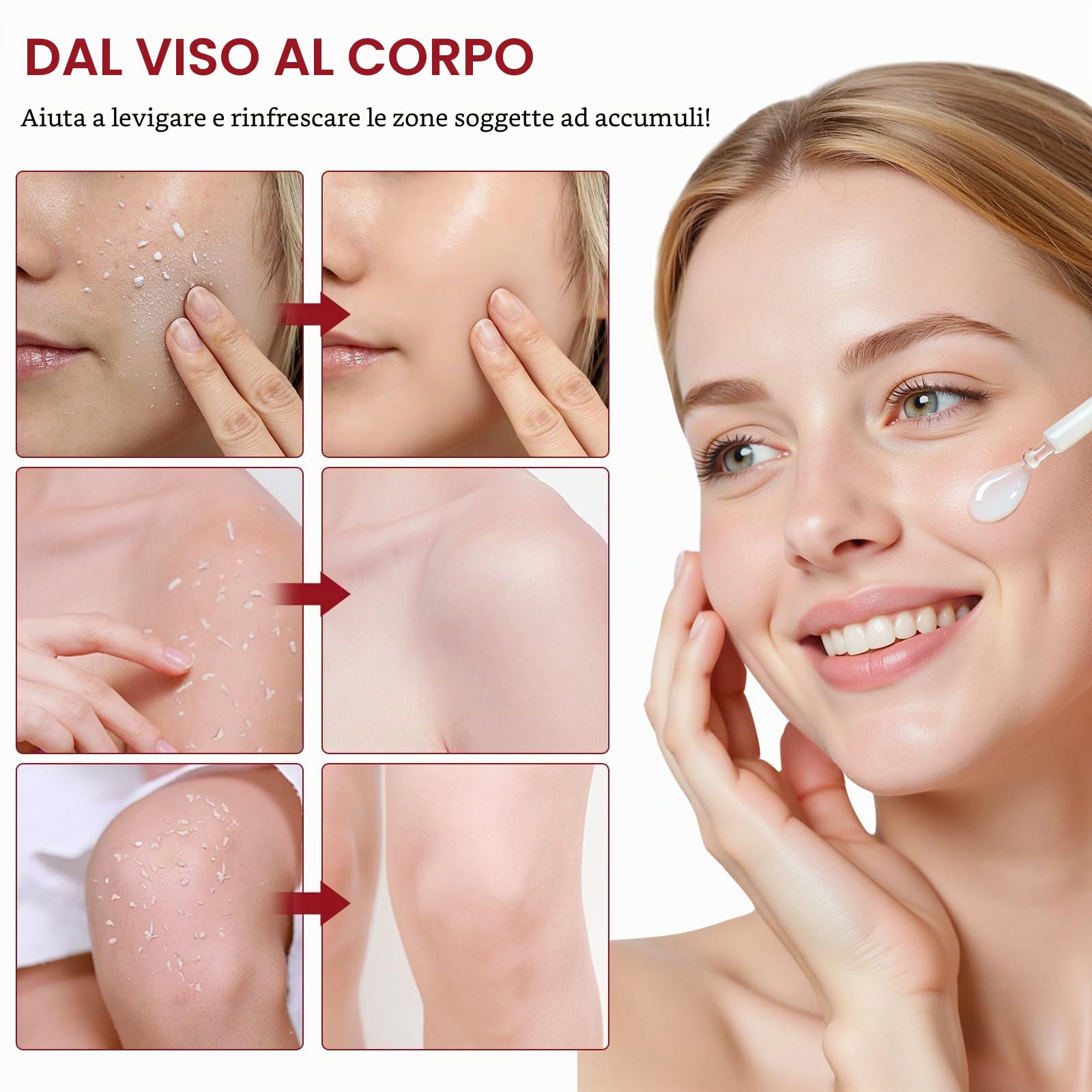 Siero Coreano Esfoliante al Riso Skincare,Peeling Viso Riso 100ml+ Riso Nero 100ml,Esfoliante Delicato con AHA BHA e Niacinamide, Rimuove Cellule Morte,Riduce Pori e Punti Neri,Pelle Liscia e Luminosa
