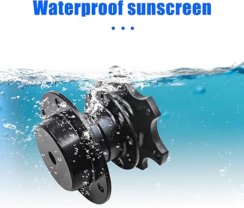 Miniatura 5 de Adaptador de volante de aluminio Sodcay, buje de liberación rápida, dispositivo de modificación de carreras de 6 agujeros, accesorios universales